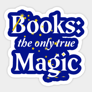 Books the only true Magic Sticker